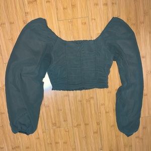 XS Altard state Cropped Flowy Top